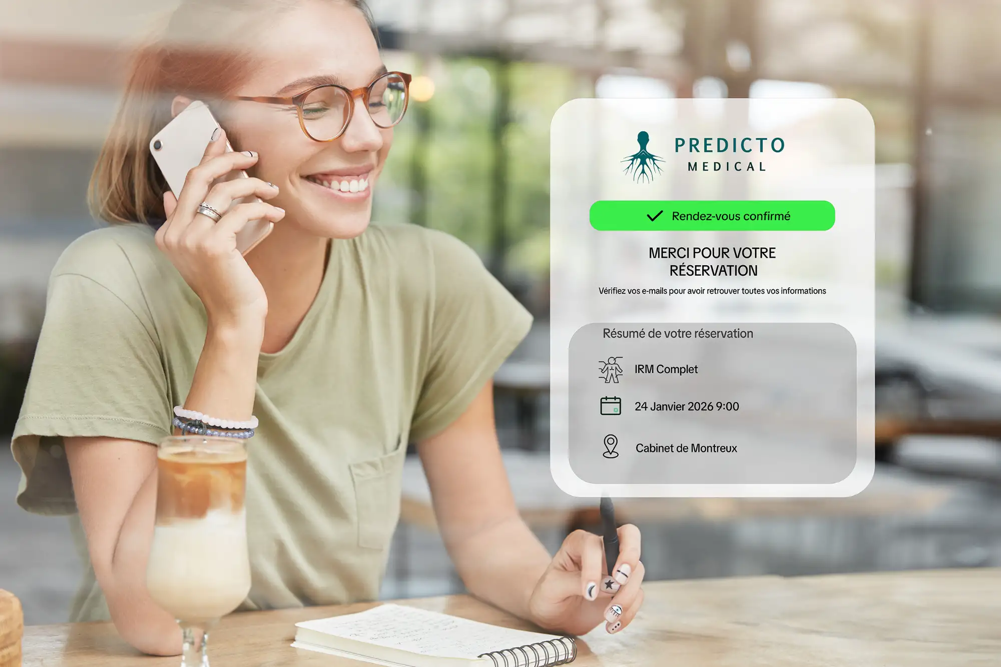 Prise de rendez-vous en ligne avec Predicto Medical